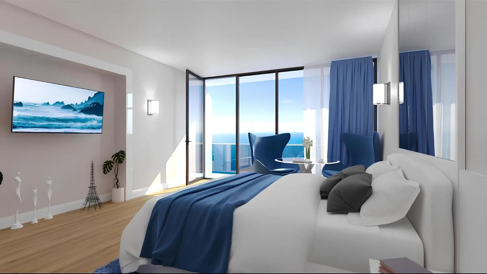 Orbi City Black Sea View Apartment Batumi